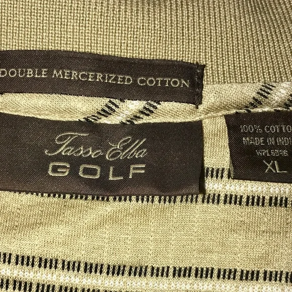 Mens Tasso Elba Golf shirt, nearly new. Buy 2 mens  shirts for $18. Save save - Picture 4 of 4